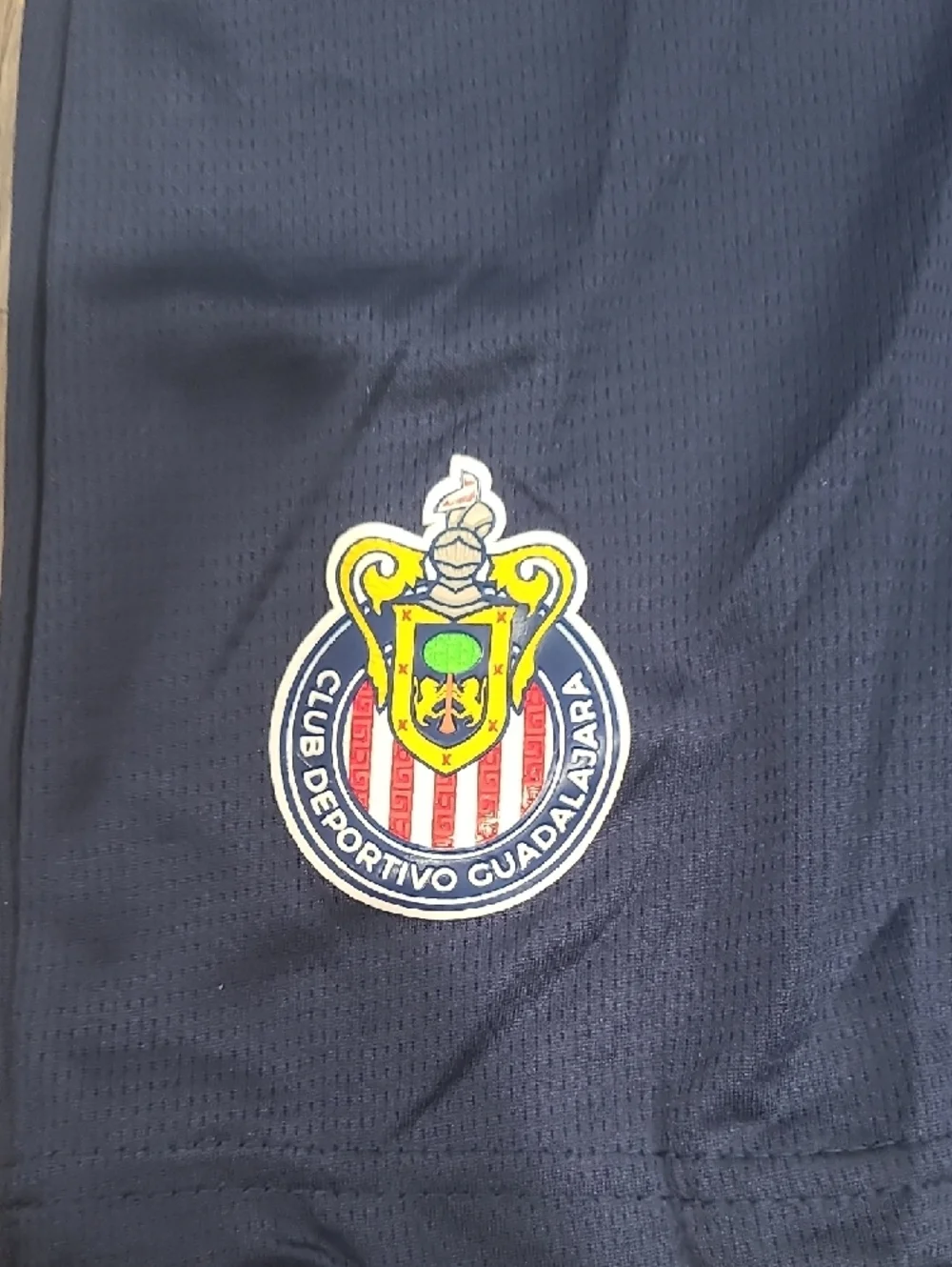 PUMA Guadalajara Soccer Jersey and Shorts Set Red White Navy Blue Size S - Picture 8 of 9